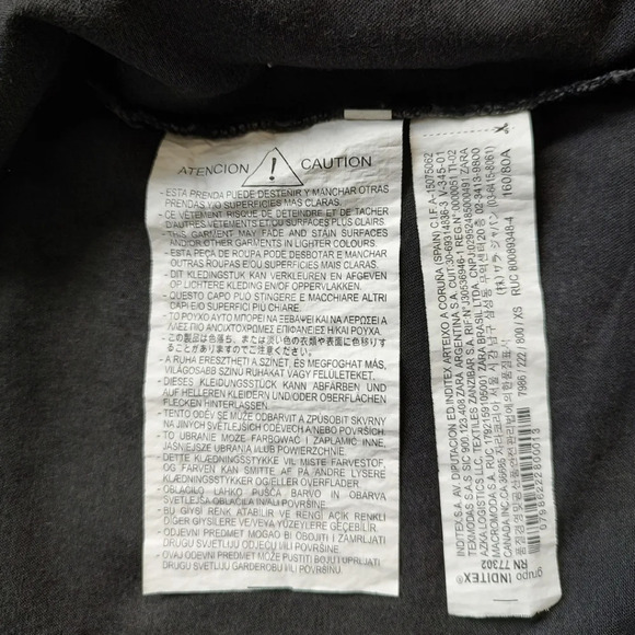 Zara denim shirt Black 🖤 XS - Picture 7 of 8